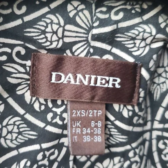 Brown leather bomber jacket - Picture 5 of 5